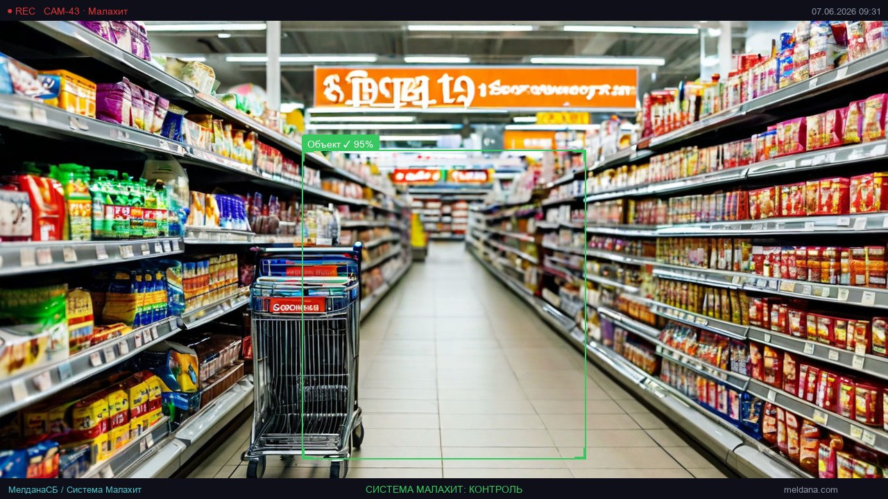 Smart self-checkout: контроль неотсканированного товара в Мелитополе — от 2 100 ₽/касса/мес