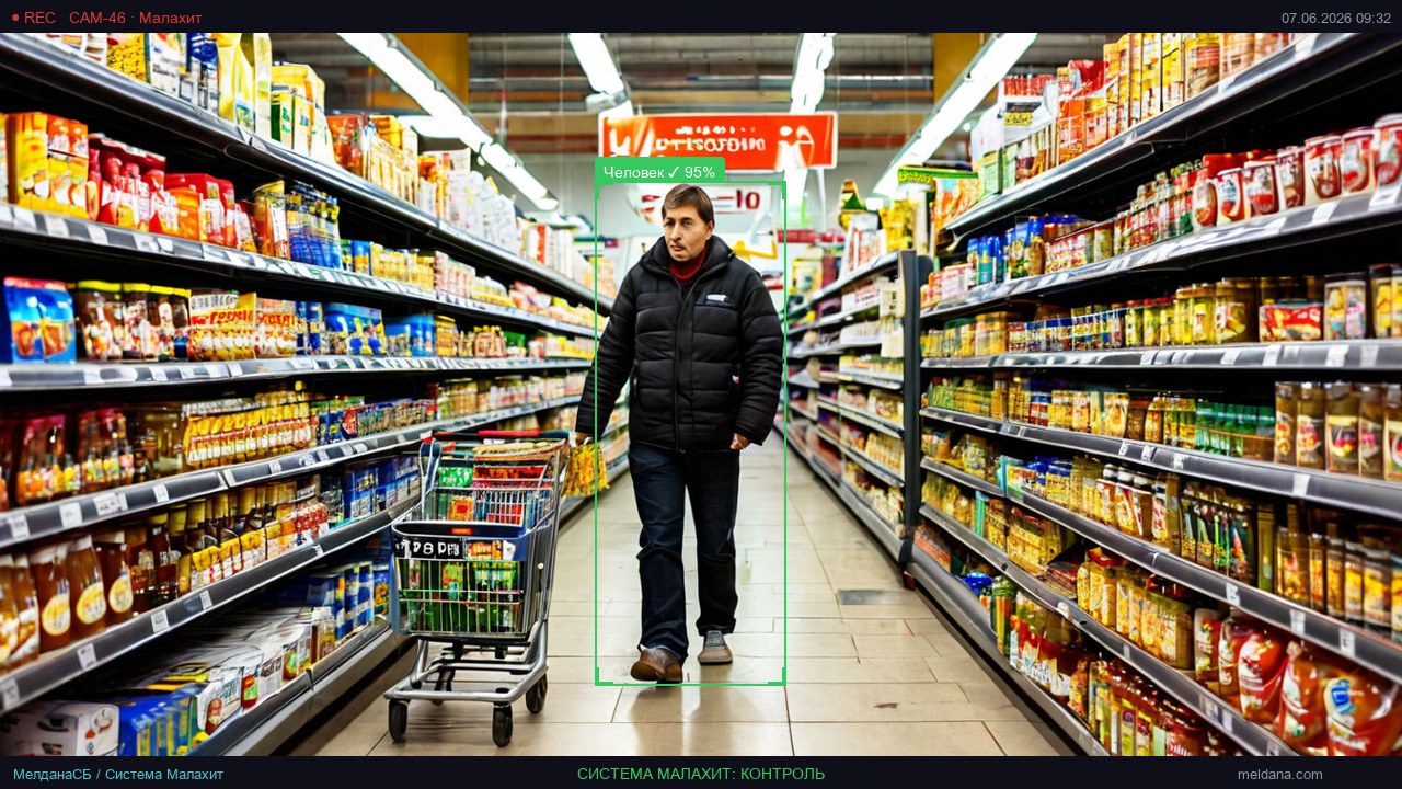 Детекция брошенных продуктов не в отделе в Мелитополе — от 900 ₽/магазин/мес